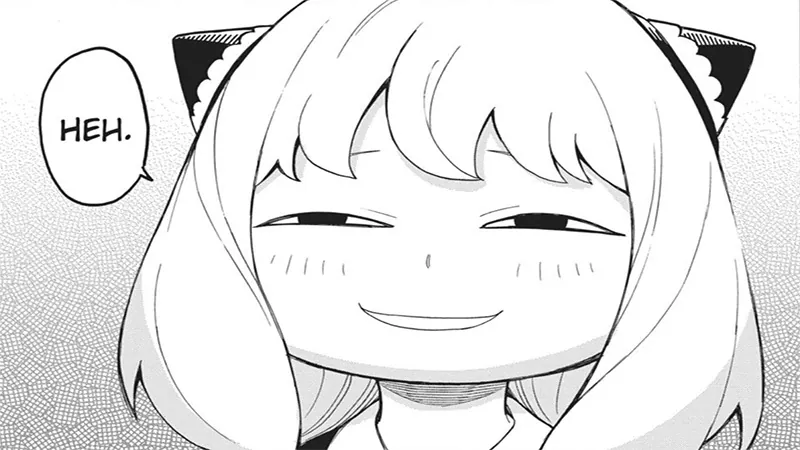 Anya Heh Smug Face