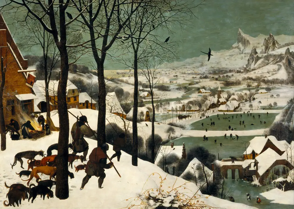 Trudging Home in the Snow
