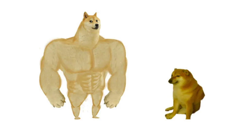 Buff Doge vs. Cheems