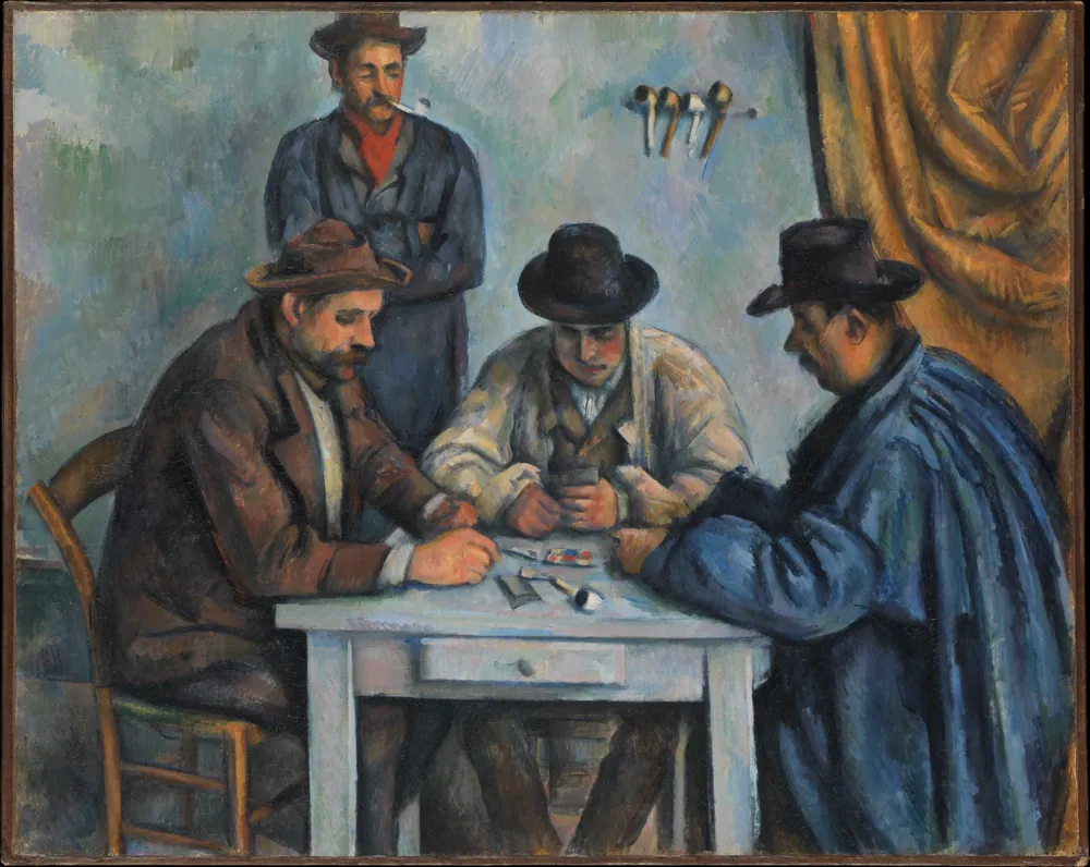 The Card Players Poker Face