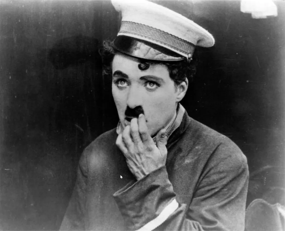 Chaplin Thinking Hmm