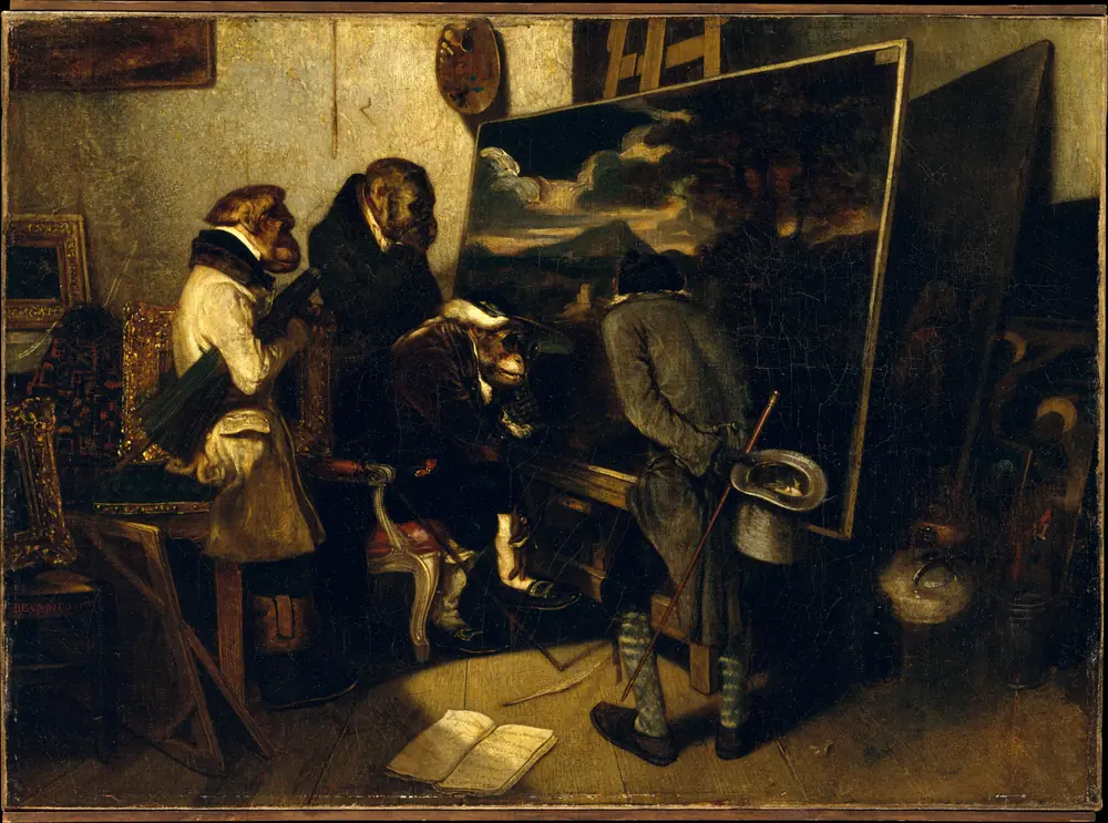 Monkey Art Critics