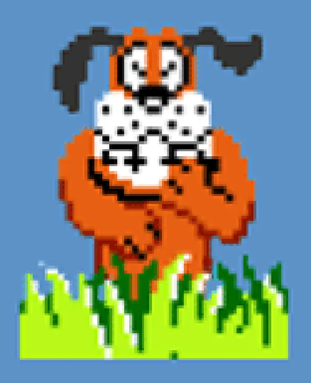 Duck Hunt Dog Laughing
