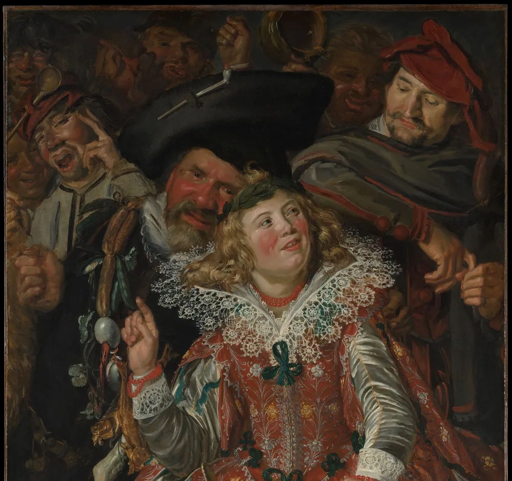 Merrymakers at Shrovetide