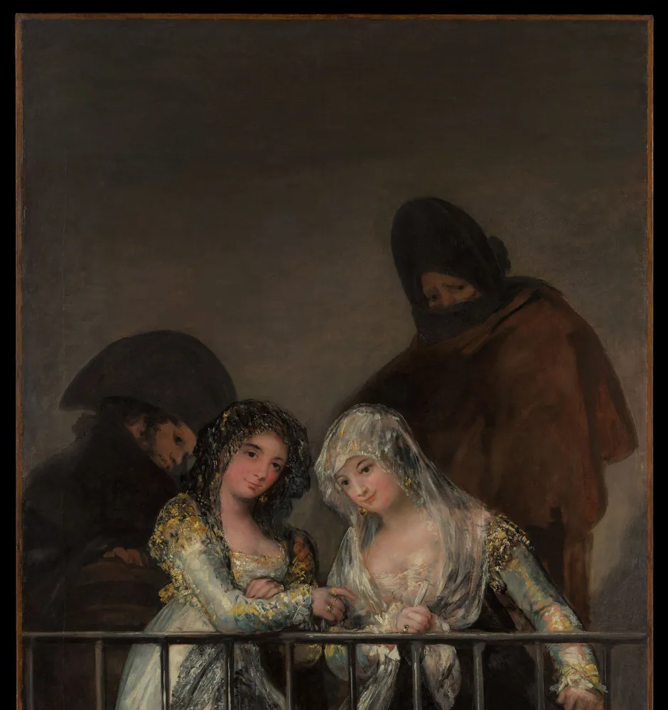 Gossiping on the Balcony (Goya)