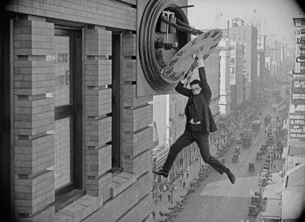 Hanging From the Clock
