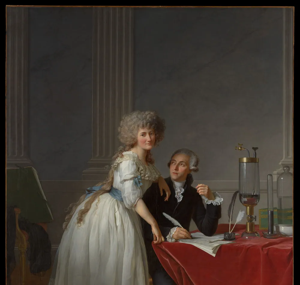 Wife Looking at the Camera (Lavoisier)