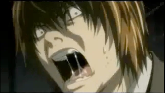 Light Yagami Screaming