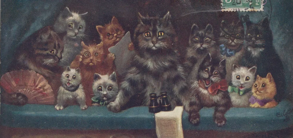 Cats at the Play (Louis Wain)