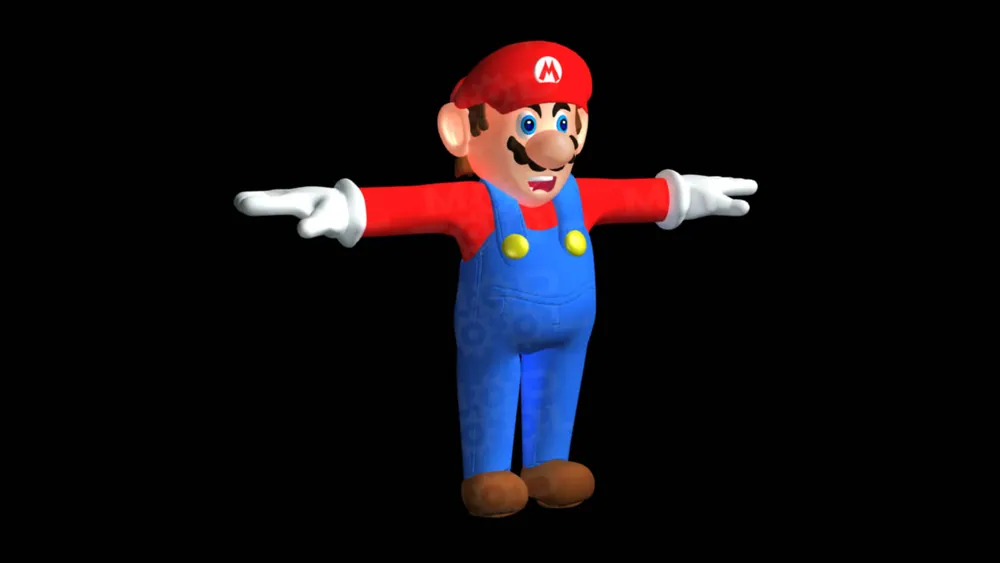 Mario T-Pose