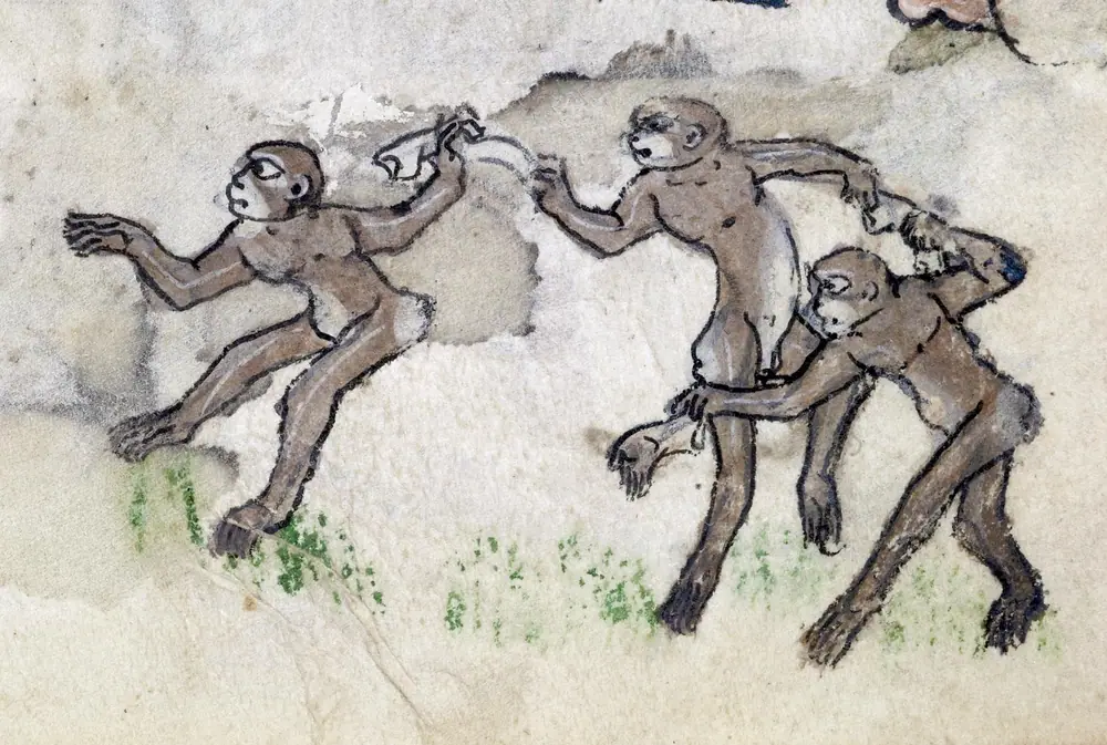 Medieval Monkeys Dancing
