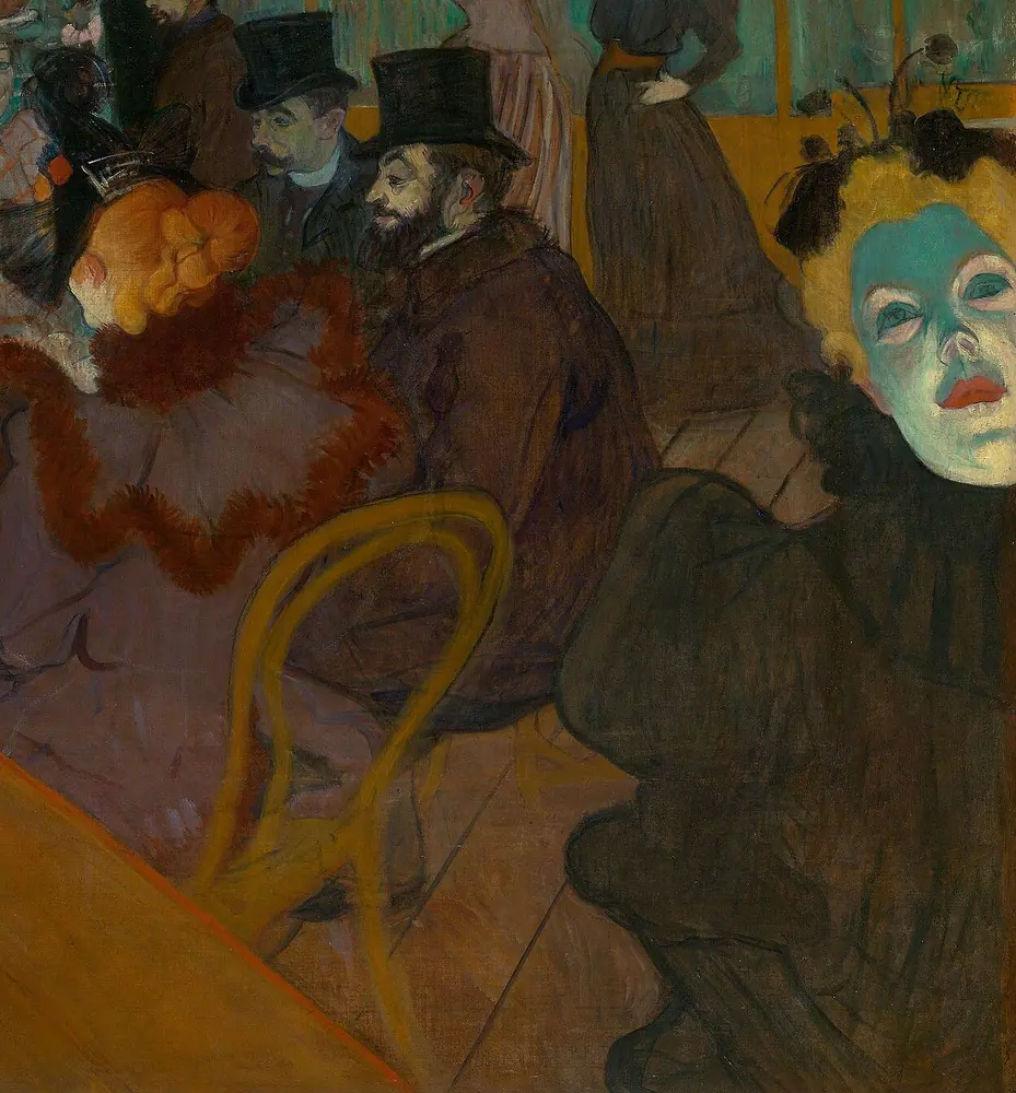 Green Face at the Moulin Rouge