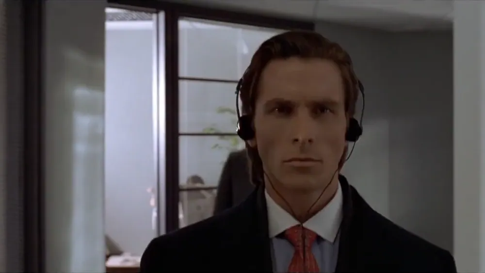 Patrick Bateman Walking