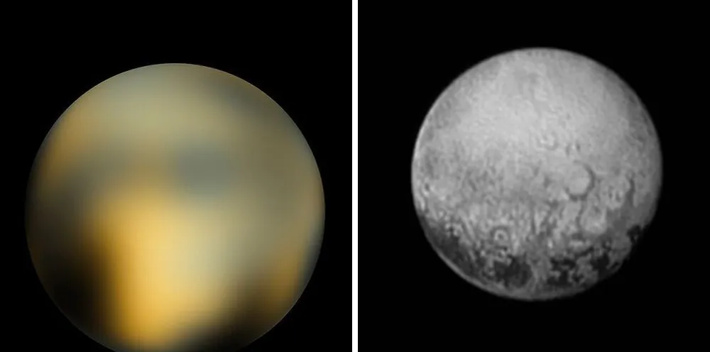 Pluto: Expectation vs Reality