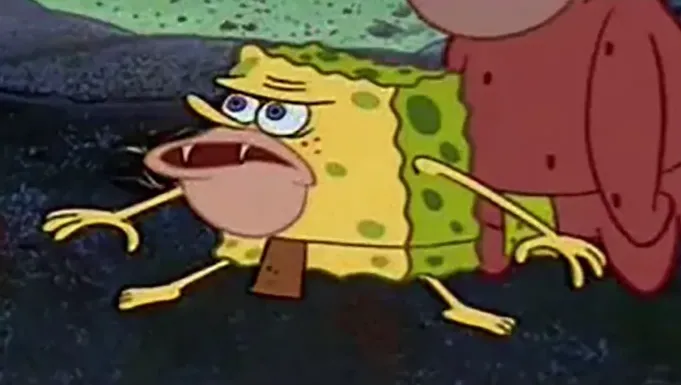 Primitive Sponge (Caveman SpongeBob)