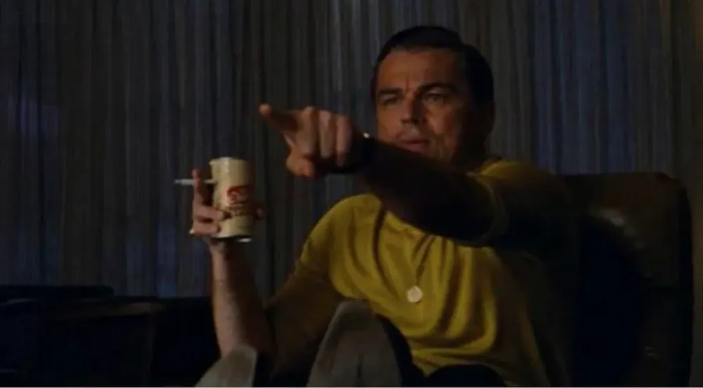 Rick Dalton Pointing (Leonardo DiCaprio Pointing)