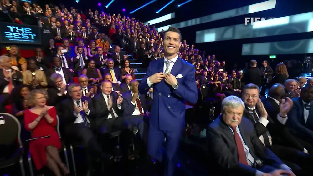 Ronaldo Winning Award