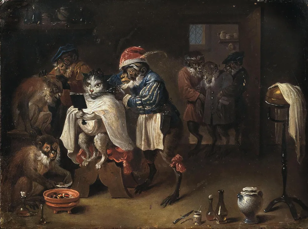 Monkey Barbershop