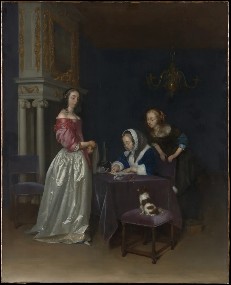 Curiosity: Reading Over Her Shoulder
