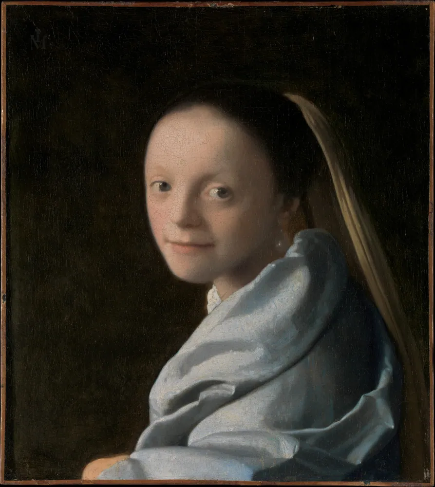 Awkward Smile Girl (Vermeer)